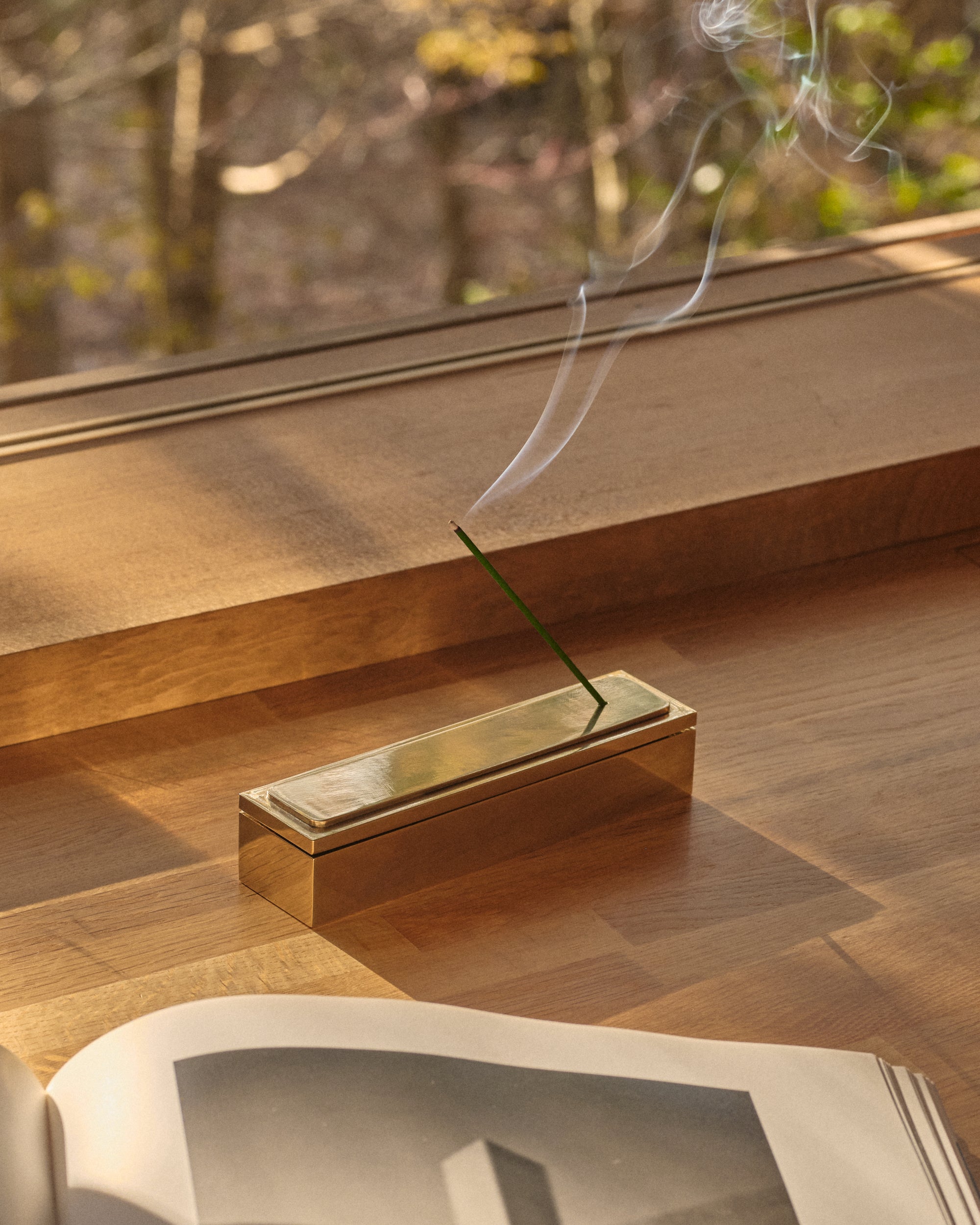 Brass Incense Box