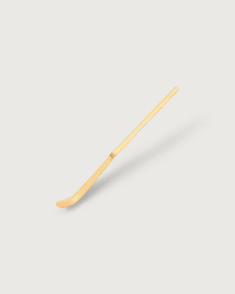 白竹 Chashaku Spoon — Light Bamboo